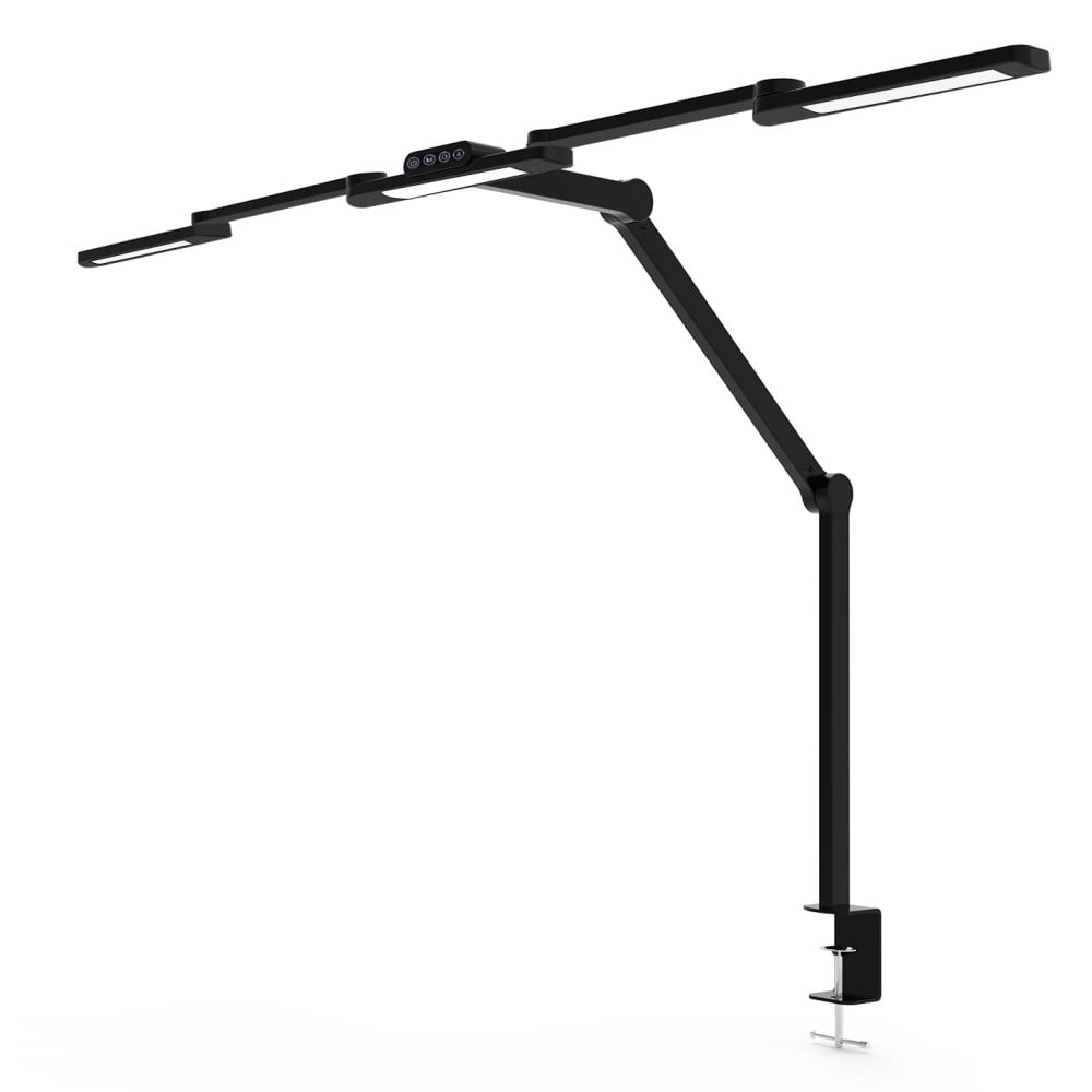 Lampada LED a Tripla Sorgente Luminosa con Braccio Regolabile e Attacco a Morsetto