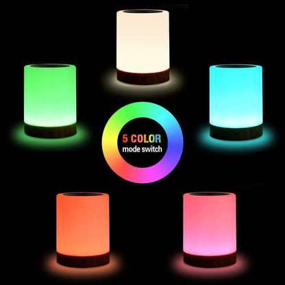Lampada USB Smart Touch 5 Colori Selezionabili Regolazione Intensit&agrave;