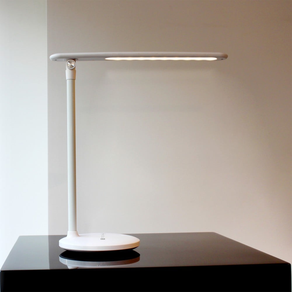 Lampada a 36 LED da Scrivania Pieghevole Dimmerabile Batteria Ricaricabile con Alimentazione USB