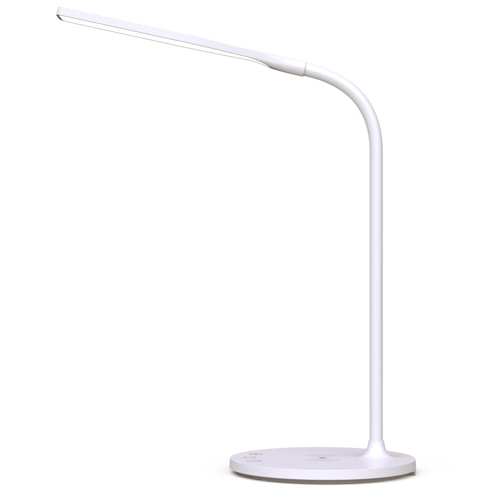 Lampada a 36 LED da Scrivania con Caricatore Wireless Integrato per Smartphone