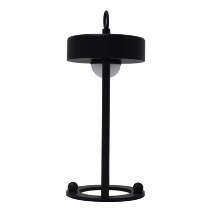 Lampada da Tavolo LED Portatile in Ferro con Maniglia