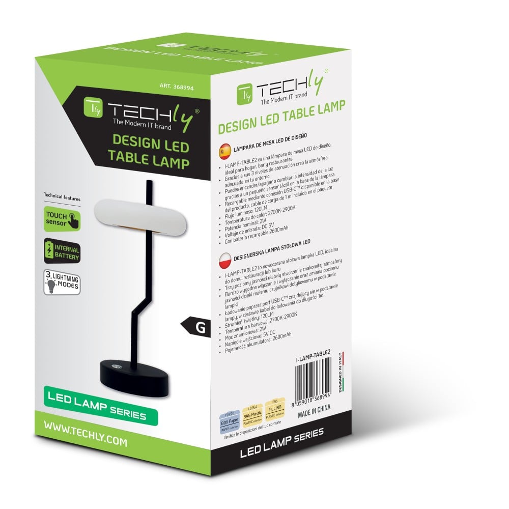 Lampada da Tavolo LED di Design