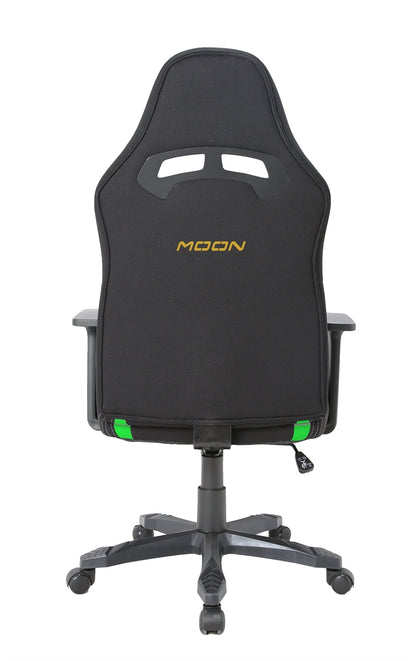 Poltrona Cortek Moon nera/verde