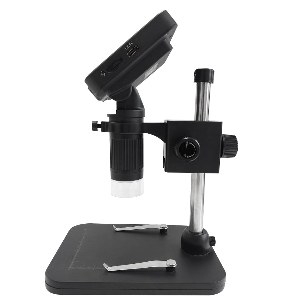 Microscopio Digitale con Display 4,3 Pollici 720p a 8 LED, TX-277