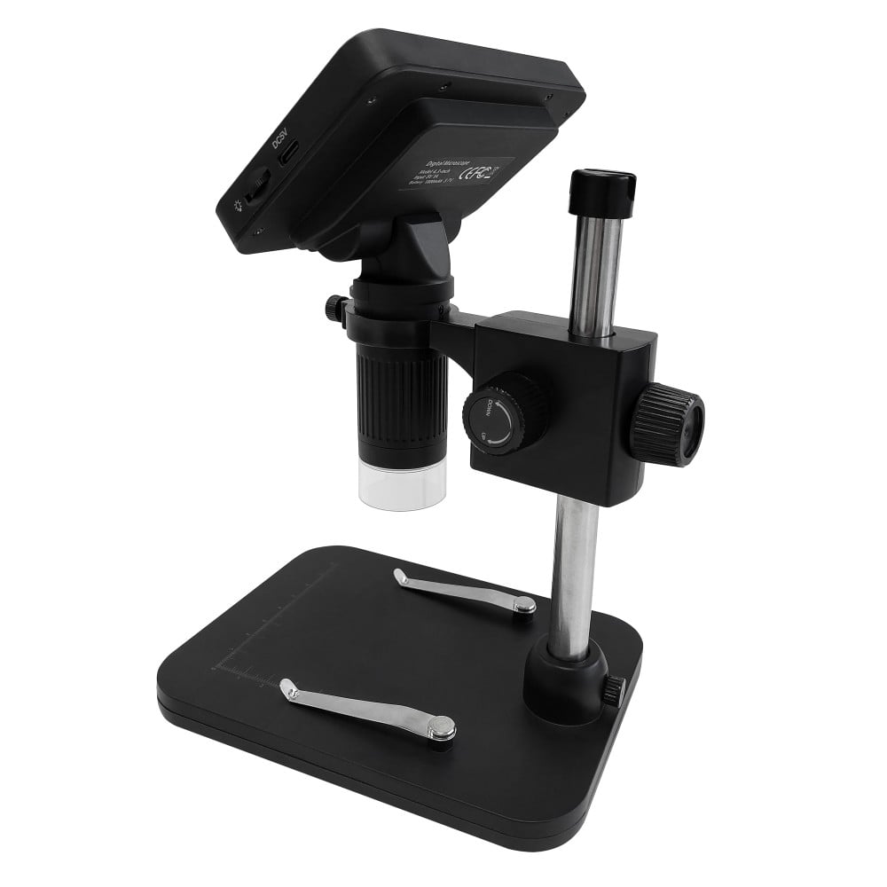 Microscopio Digitale con Display 4,3 Pollici 720p a 8 LED, TX-277