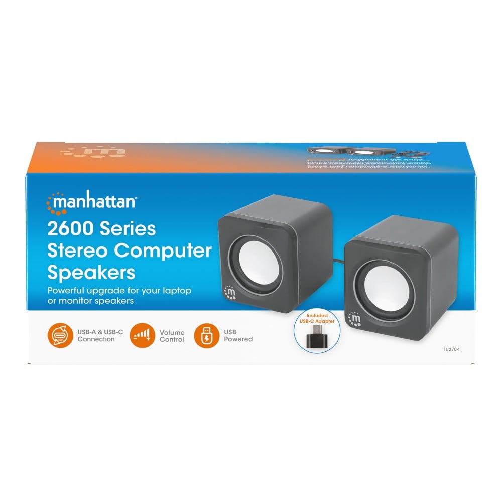 Mini Casse Acustiche per PC e Notebook USB-A USB-C™