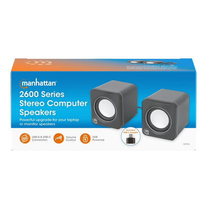 Mini Casse Acustiche per PC e Notebook USB-A USB-C™