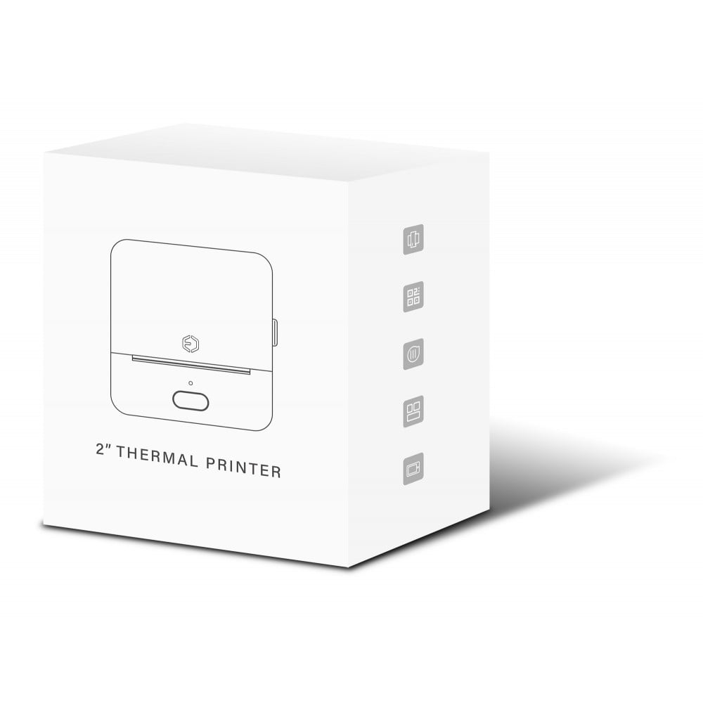 Mini Etichettatrice Stampante Termica Bluetooth Portatile Ricarica USB-C