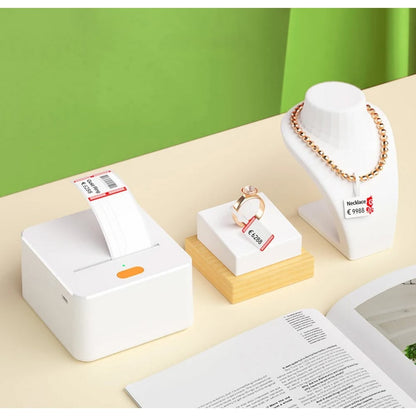 Mini Etichettatrice Stampante Termica Bluetooth Portatile Ricarica USB-C