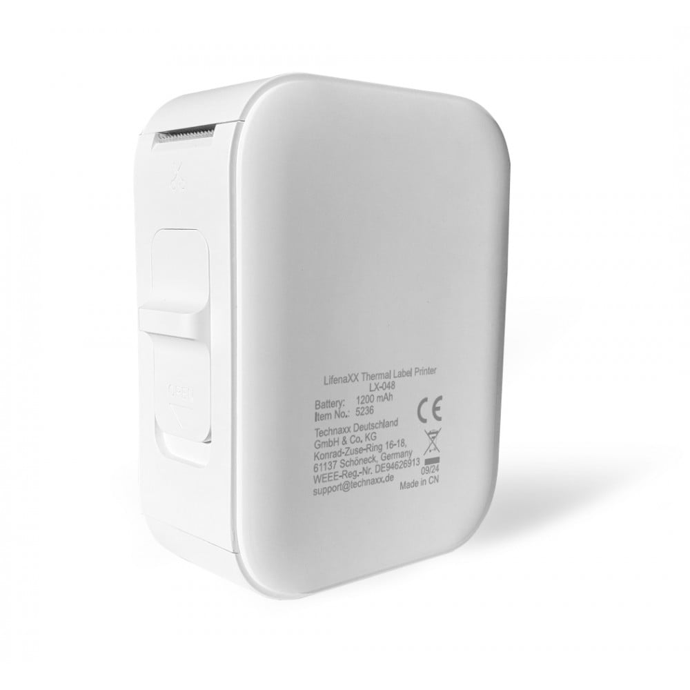 Mini Etichettatrice Stampante Termica Wireless Portatile Ricarica USB-C