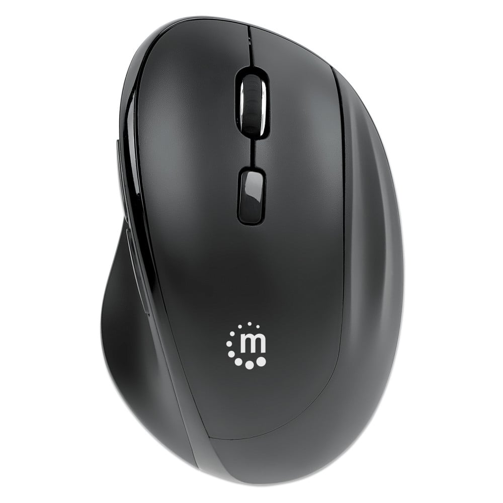 Mouse ergonomico wireless con ricevitore USB 2 in 1
