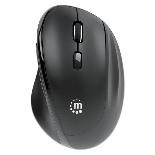 Mouse ergonomico wireless con ricevitore USB 2 in 1