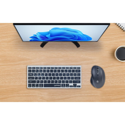 Mouse ergonomico wireless con ricevitore USB 2 in 1