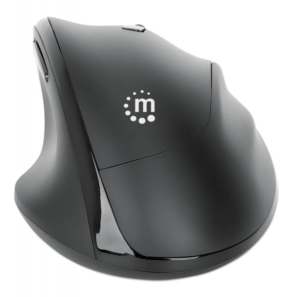 Mouse ergonomico wireless con ricevitore USB 2 in 1