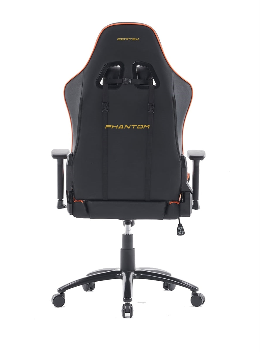 Poltrona Cortek Phantom nero/arancione