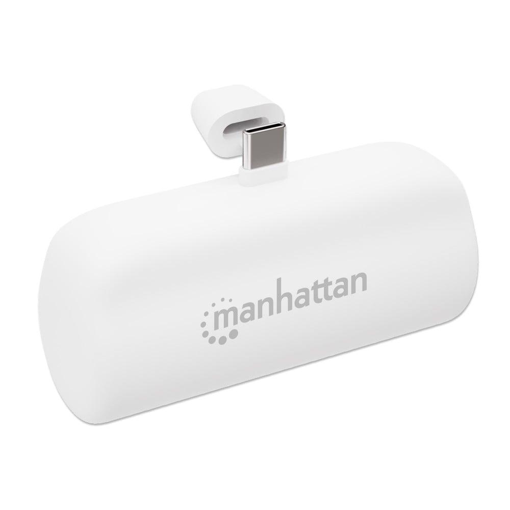 Power Bank PD 5000 mAh con Presa USB-C&trade; Integrata 20W Bianco