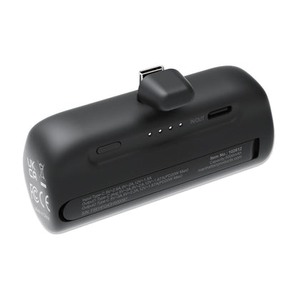 Power Bank PD 5000 mAh con Presa USB-C&trade; Integrata 20W Nero
