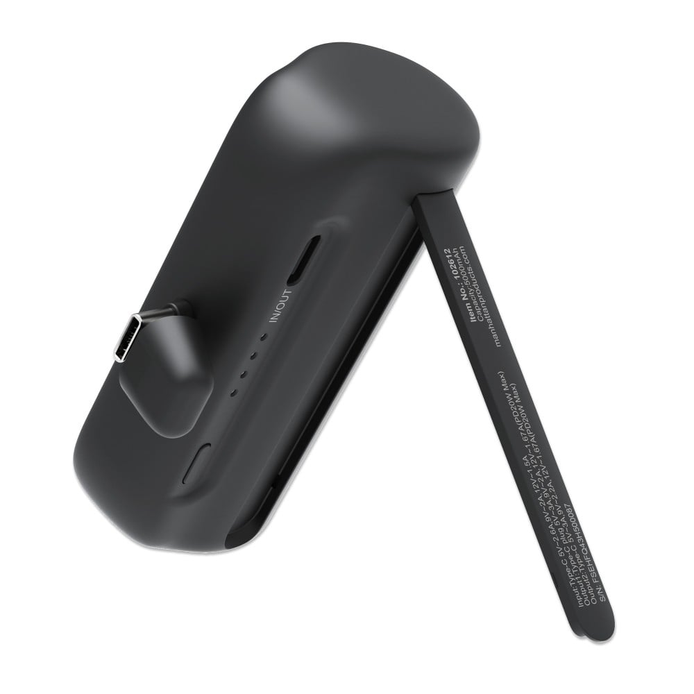 Power Bank PD 5000 mAh con Presa USB-C&trade; Integrata 20W Nero