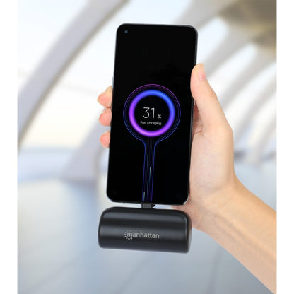 Power Bank PD 5000 mAh con Presa USB-C&trade; Integrata 20W Nero