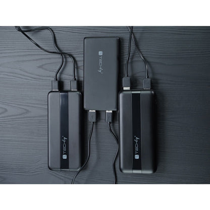 Power Bank  Smartphone 10000 mAh 20W USB-C&trade; 3 Porte Output con Cavo