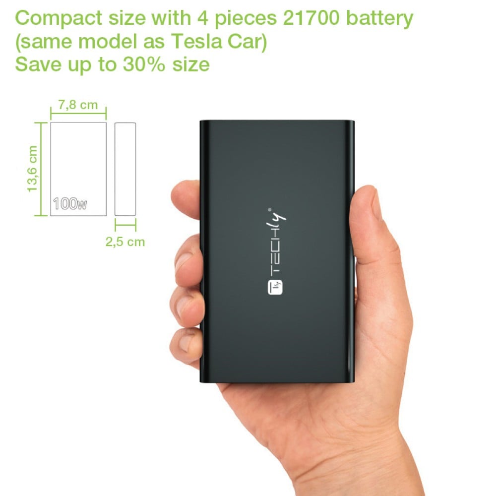 Power Bank Smartphone 20000 mAh 100W USB-C&trade; 4 Porte Output