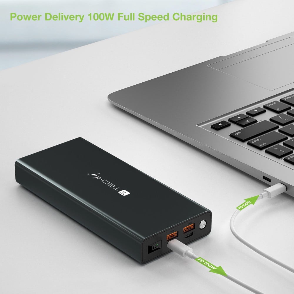 Power Bank Smartphone 30000 mAh 100W USB-C&trade; 4 Porte Output