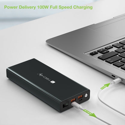Power Bank Smartphone 30000 mAh 100W USB-C&trade; 4 Porte Output