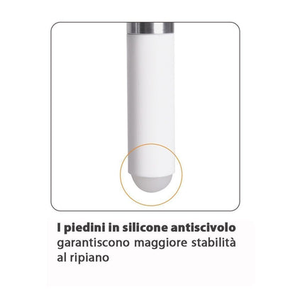 Ripiano Universale in Vetro Trasparente per Monitor Laptop Notebook