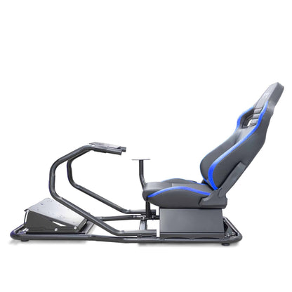 Poltrona/Simulatore guida Cortek SIM5 blu-nera