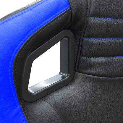 Poltrona/Simulatore guida Cortek SIM5 blu-nera