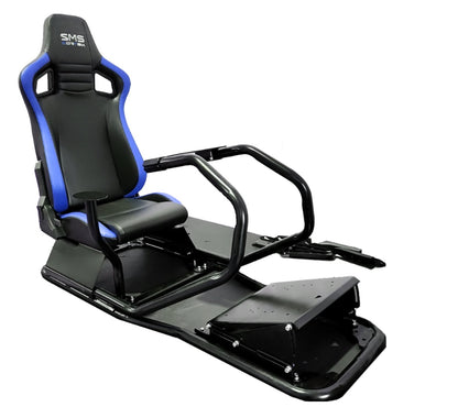 Poltrona/Simulatore guida Cortek SIM5 blu-nera