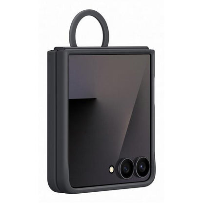 SILICONE RING CASE FLIP7 BLACK