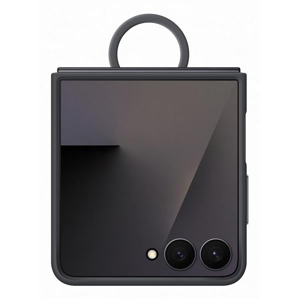 SILICONE RING CASE FLIP7 BLACK