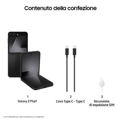 GALAXY Z FLIP7 FE 8+128GB BLACK