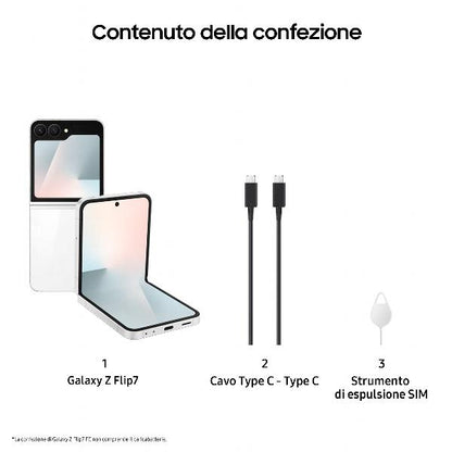 GALAXY Z FLIP7 FE 8+256GB WHITE