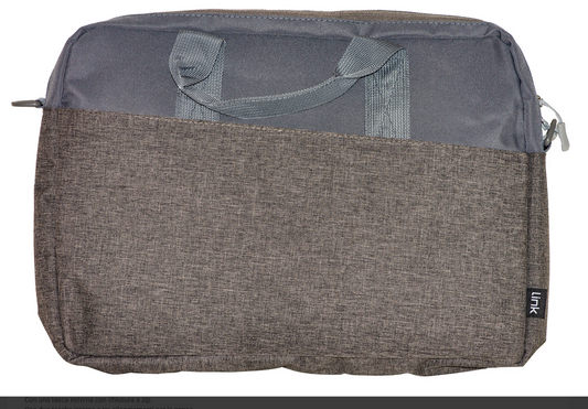 BORSA PER NOTEBOOK 15.6"  IN RPET ECOLOGICO 42X29X6 GRIGIO