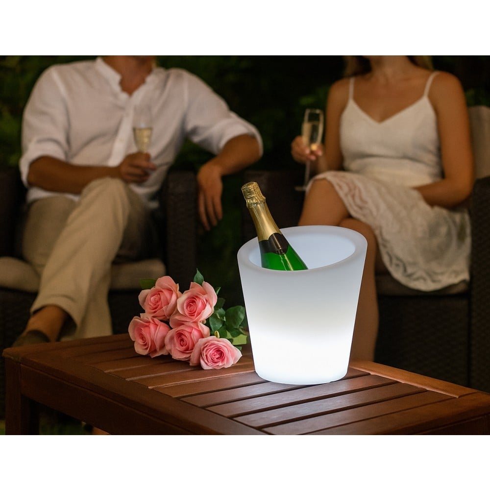 Secchiello Ghiaccio LED RGB Multicolore IP54 con Telecomando