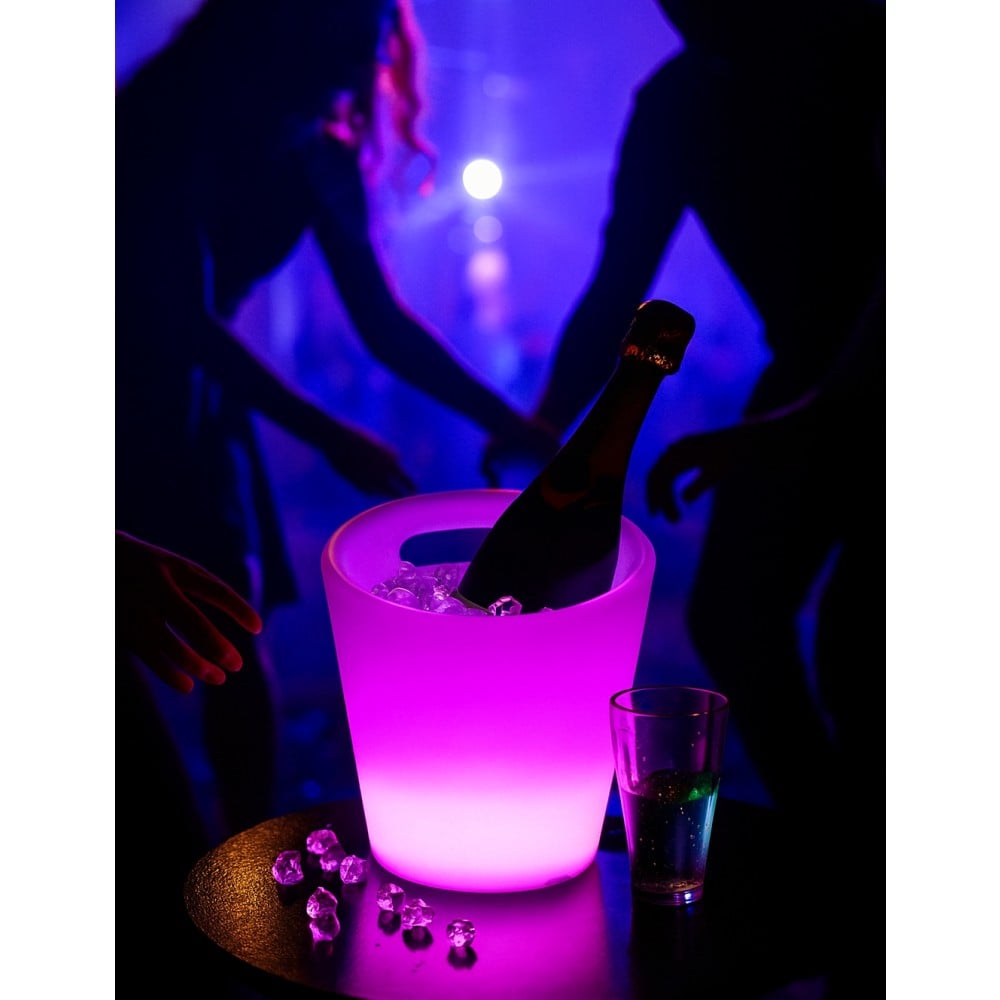 Secchiello Ghiaccio LED RGB Multicolore IP54 con Telecomando