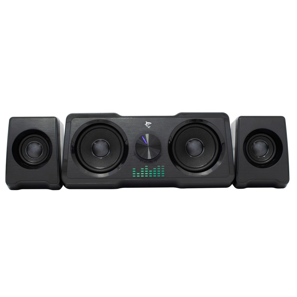 Sistema Altoparlanti Gaming Stereo Illuminazione RGB 7 Colori USB 3,5 mm