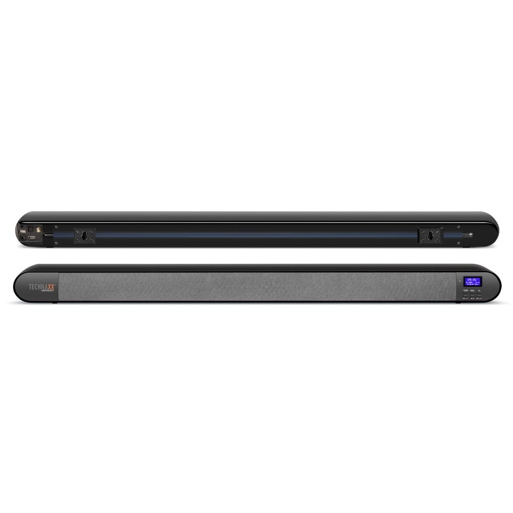 Soundbar con Radio DAB+ e FM Bluetooth V5.0 Connessione Ottica e Luce LED 7 Colori, TX-139