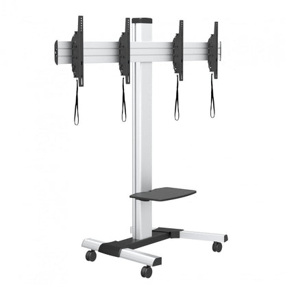 Supporto a Pavimento per 2 TV LED/LCD 25-55'' per Video Wall