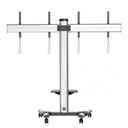 Supporto a Pavimento per 2 TV LED/LCD 25-55'' per Video Wall