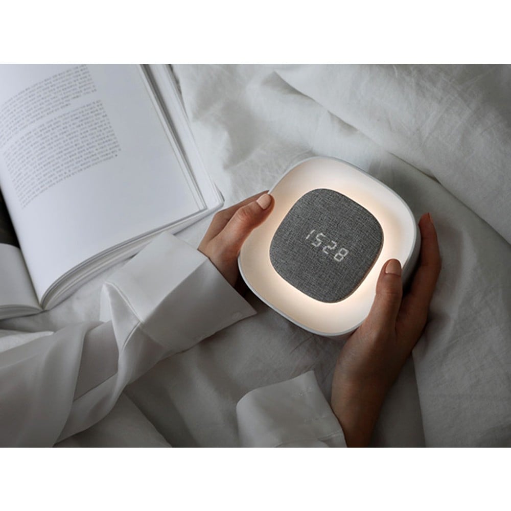 Sveglia Wireless Multifunzione con Luce Notturna Regolabile