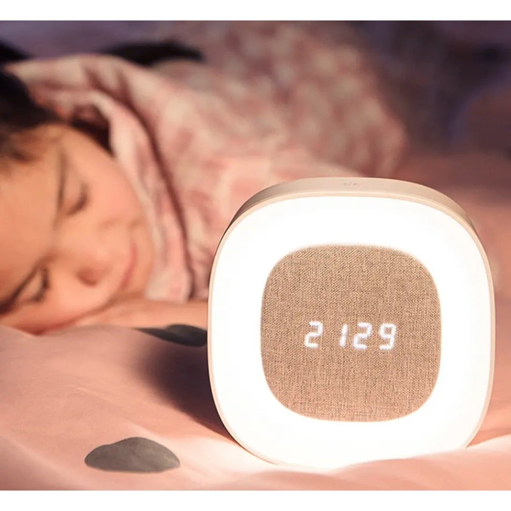 Sveglia Wireless Multifunzione con Luce Notturna Regolabile