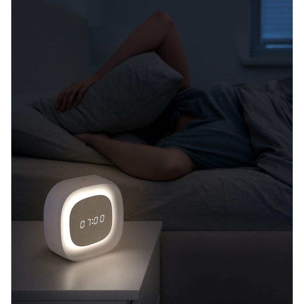 Sveglia Wireless Multifunzione con Luce Notturna Regolabile