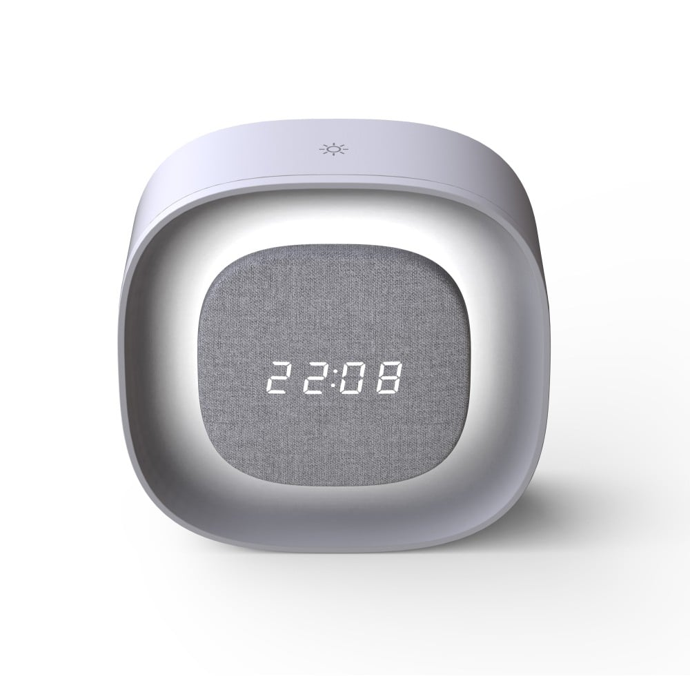 Sveglia Wireless Multifunzione con Luce Notturna Regolabile