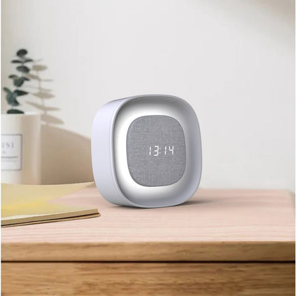 Sveglia Wireless Multifunzione con Luce Notturna Regolabile