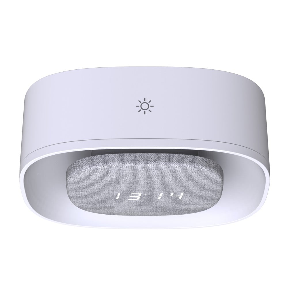 Sveglia Wireless Multifunzione con Luce Notturna Regolabile