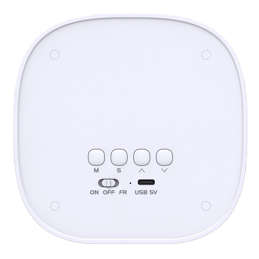 Sveglia Wireless Multifunzione con Luce Notturna Regolabile
