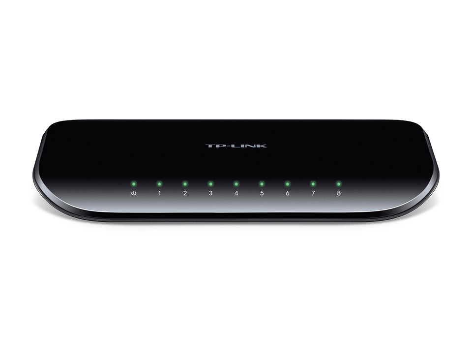 SWITCH 8 PORTE DESKTOP GIGABIT 10/100/1000M PLASTICA TP-LINK